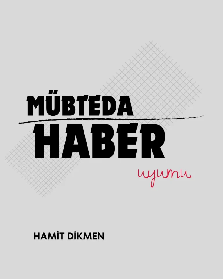 MÜBTEDA HABER UYUMU